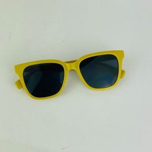 awesome square green frame black lens sunglasses